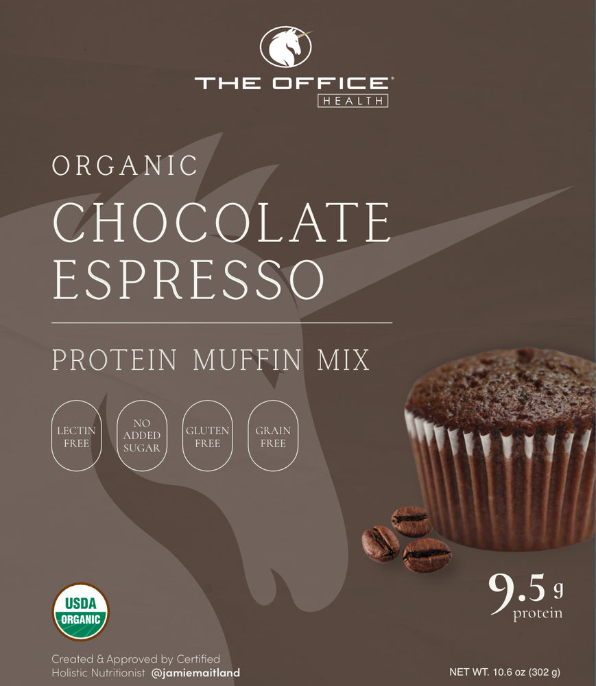 
                  
                    Organic Chocolate Espresso Protein Muffin Mix
                  
                