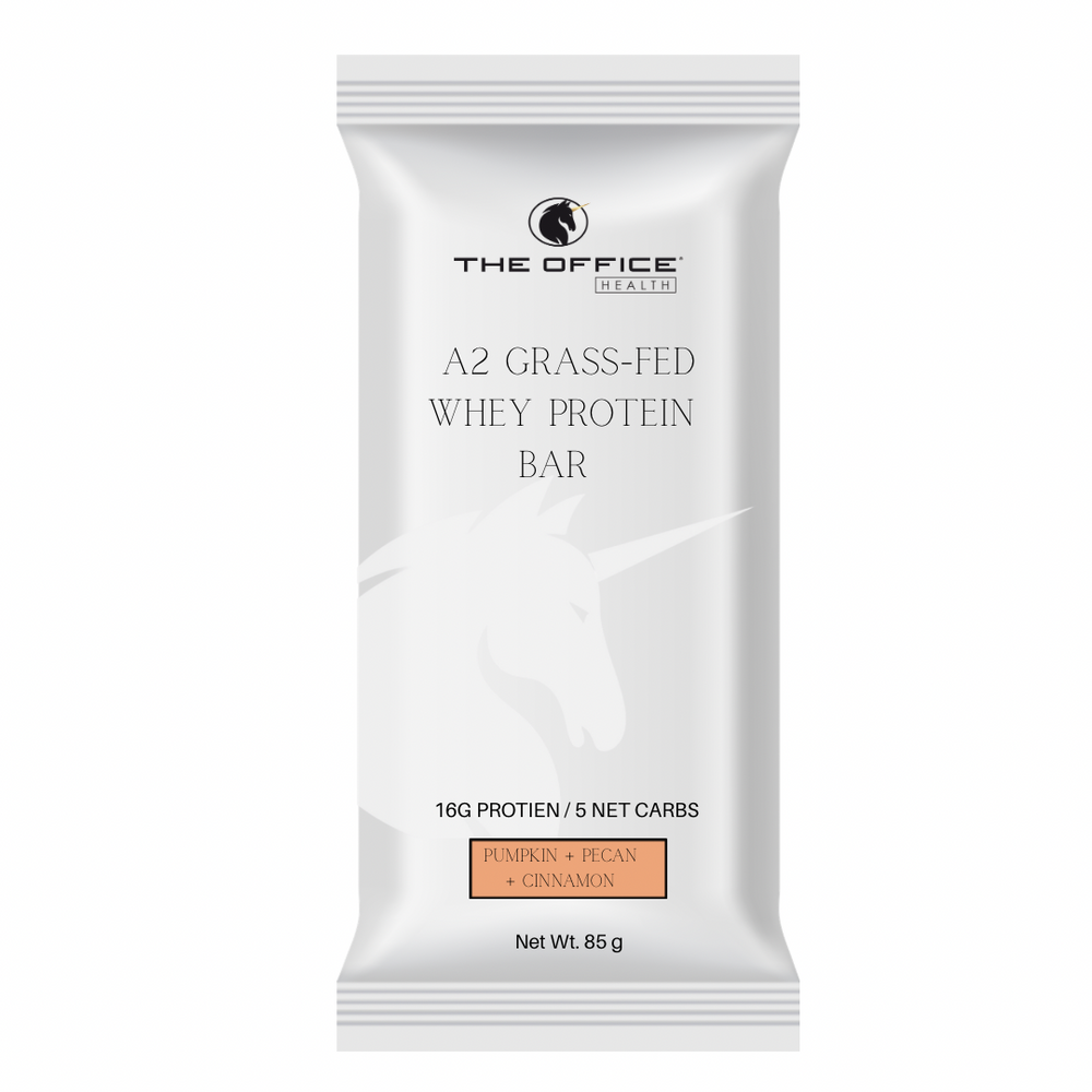 ***PRE-SALE LINK *** A2 Grass-Fed Whey Pumpkin Protein Bar