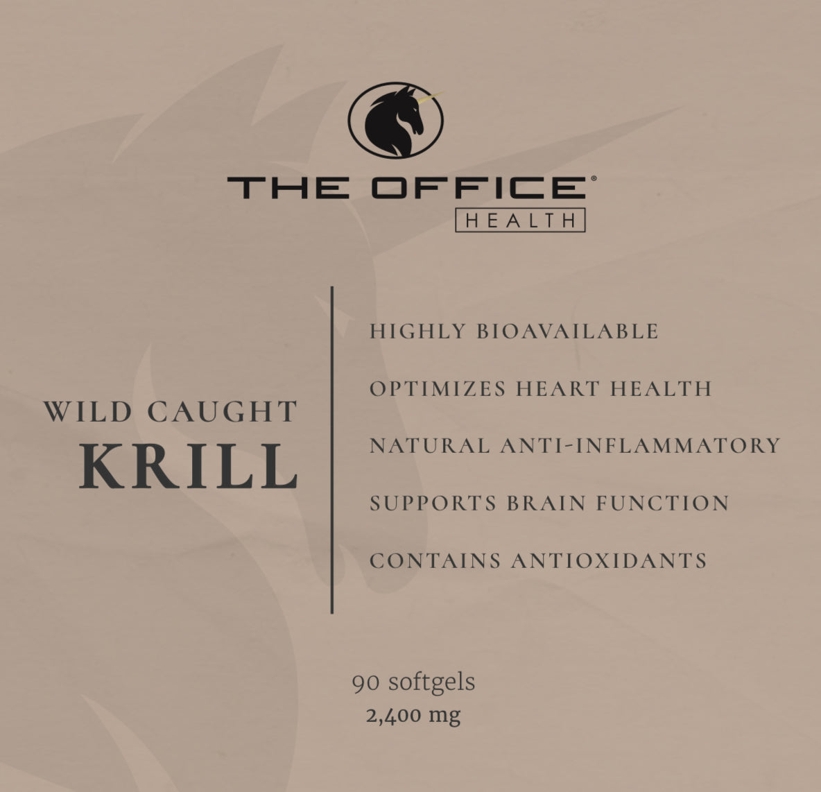 
                  
                    Wild Caught Krill Oil
                  
                